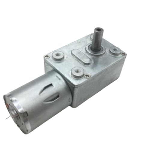 Moteur à engrenages à vis sans fin JGY370 DC 12V 90 RPM à couple élevé réversible