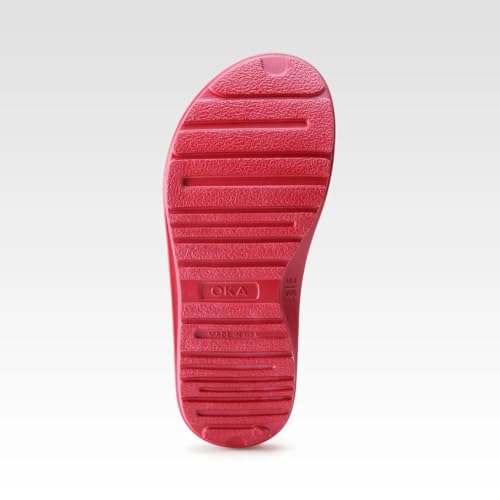 Image of Oka Unisex Recovery Flip Flops | Arch Support Cushioned Sandal | Lightweight Sustainable | Made in the USA