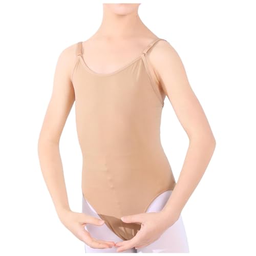 2025 – Ballett-Body für Mädchen, hautfarben, nahtlos,...