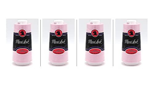 Hilo Maxi-Lock de poliéster para uso general, 3000 yardas, color rosa miniatura 2