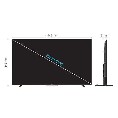 Image of Philips 165 cm (65 inches) 8100 Series 4K Ultra HD Smart QLED Google TV 65PQT8100 /94