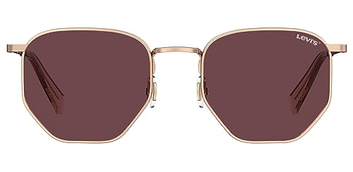 Image of Levi's Men Hexagonal Non-Polarized Sunglasses