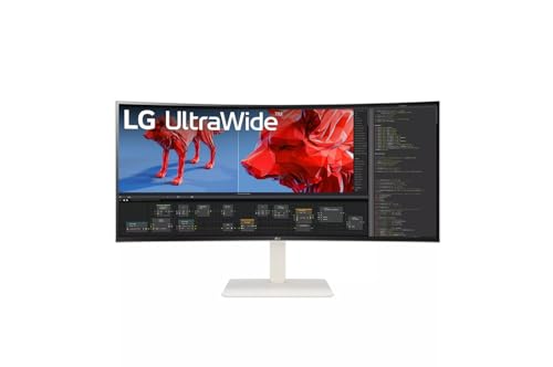 LG UltraWide™ 38WR85QC-W Ecran PC Ultra Large incurvé 38' - Dalle Nano IPS 3840x1600, 1ms GtG 144Hz, DisplayHDR™600, DCI-P3 98%, Compatible NVIDIA G-Sync, PBP & PIP, USB-C 90W, courbure 2300R