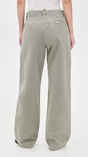 Women's Wide Pleat Chino Pants3