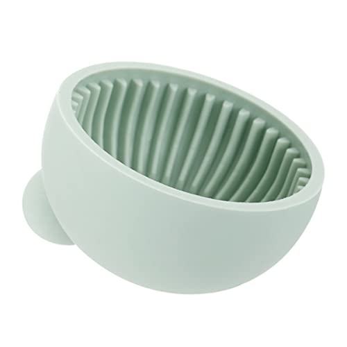 LRXIYODE Makeup Brush Cleaning Tray Silicone Dots Face Brush Cleaner Pad Random Color