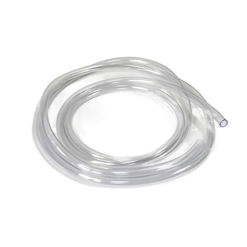 flexiable rubber PVC Food Grade Transparent water Hose Tube Cold-proof Drinking Flexible for Fish Tank Plastic Hose Water Pumps drain elastic (Size : 1 Meter, Color : OD 6xID 4mm)