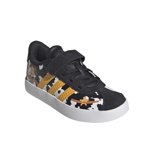 Image of adidas Kids' VL Court 3.0 Elastic Lace Sneaker