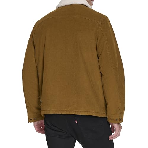 Image of Levi's Men's Corduroy Sherpa Lined Trucker Jacket (Regular & Big & Tall Sizes)