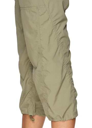 Image of RBX Active Capri Pants for Women Joggers Stretch Lightweight Women's Casual Pant Capri with Drawstring