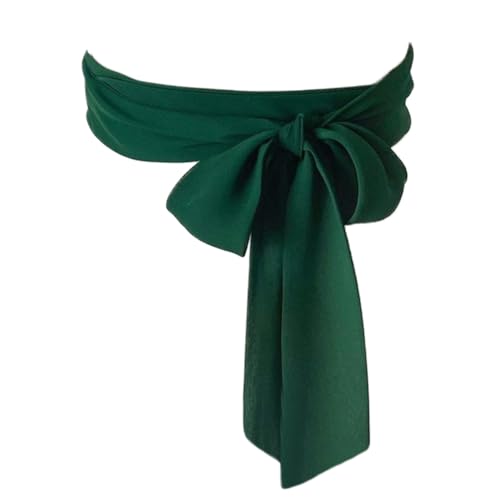 Women Long Chiffon Sash Waist Tie Belt Shirt Belts for Cocktail Party Wedding