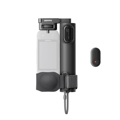 Insta360 折りたたみ式内蔵三脚付き自撮り棒、見えないポールと三脚内蔵、1/4"マウント、Insta360 X5、X4、X3アクションカメラに対応