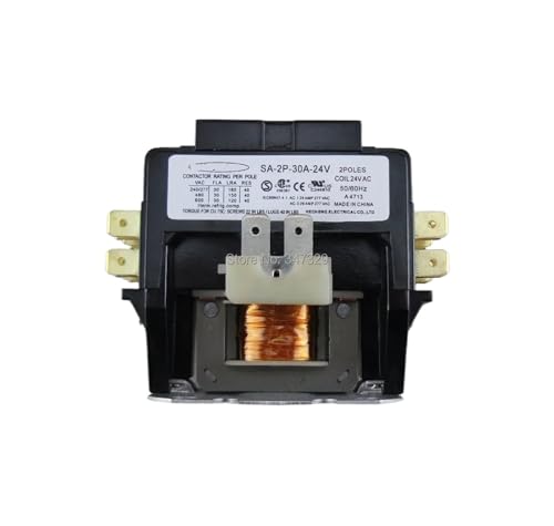 Contacteur DP 2 pôles 30A 24V AC pour système de climatisation