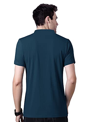 Image of EYEBOGLER Mens Regular Fit Half Sleeve Cotton T-Shirt