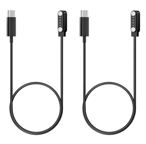 Kissmart Magnetic Charger for PLAUD Note AI Voice Recorder Replacement Charging Cable USB-C Cord for PLAUD Note Voice Recorder (2ft/60cm) (2)