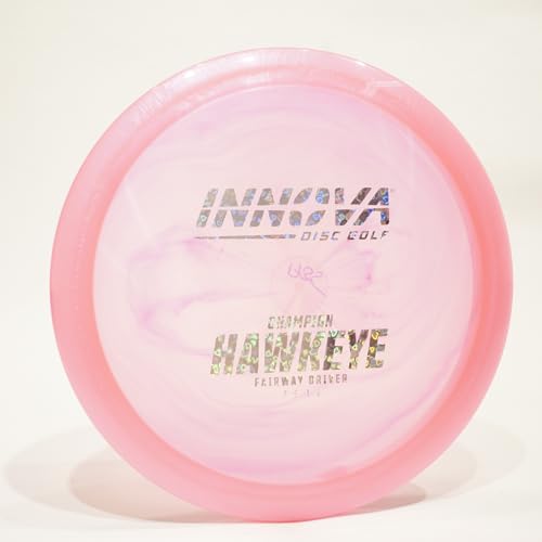 Innova Champion Hawkeye Disc Golf Fairway Driver, Pick Color/Weight [Stamp & Exact Color May Vary] Pink 173-175 Grams