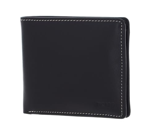 Étui pour carte de crédit Picard Diego en cuir véritable bifold d'une finition haut de gamme