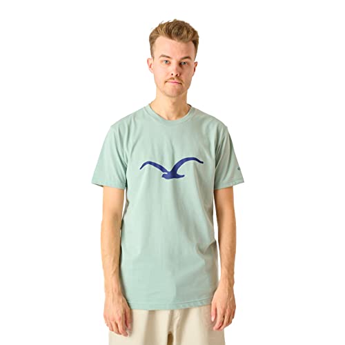 Preisvergleich Produktbild Cleptomanicx T-Shirt Möwe (Heather Ice Green) XL