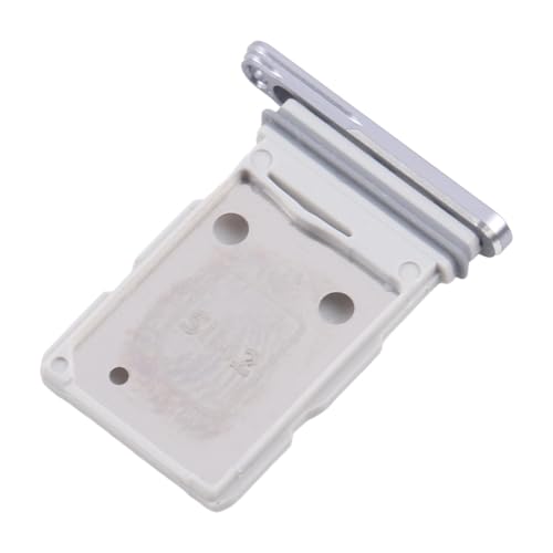 Image of Original SIM Card Tray + SIM Card Tray Compatible with Samsung Galaxy S26 SM-S942B (Silver Shadow)