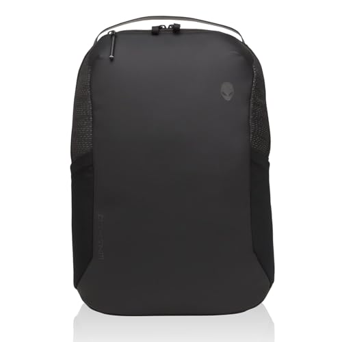 Image of Yours Choice Alienware 17 inch Nylex Anti-Scratch Interior|Padded Shoulder Strap|Weather Resistant|Shockproof|Impact Resistant|AW Horizon Commuter Backpack 24L|AW423P-GalaxyWeave Black