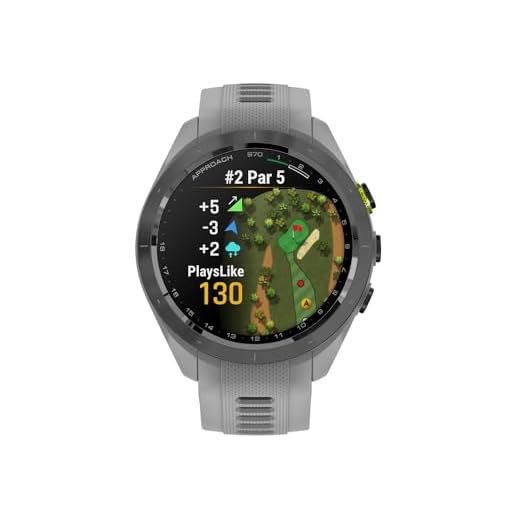Mejores relojes para golf: tecnología que puede mejorar tu juego 14 Garmin Approach S70