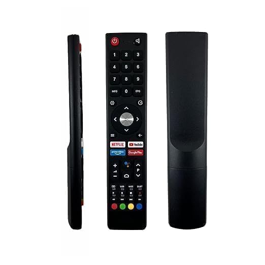Image of Compatible for BPL Tv Remote Control Suitable for Smart Android 4k LED UHD HD bpl Television with OTT Hotkeys Without Voice Command (Please Match Old Remote Before Order).