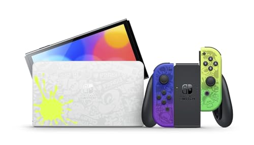 Image of Nintendo Switch OLED Model With (Splatoon 3 Special Edition) Joy-Con