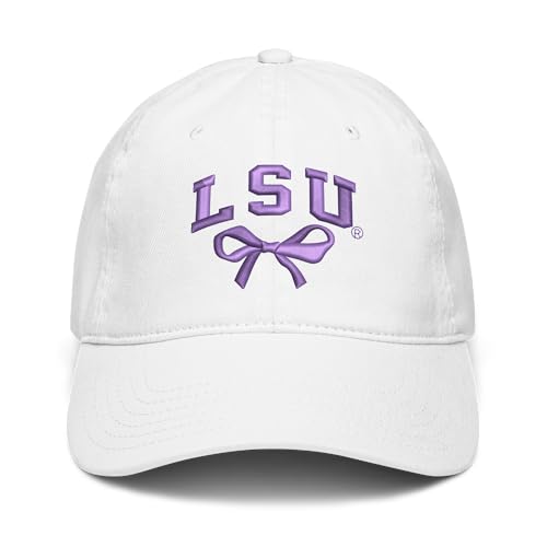 Gorra de Béisbol Bordada Ajustable LSU Tigers miniatura 2