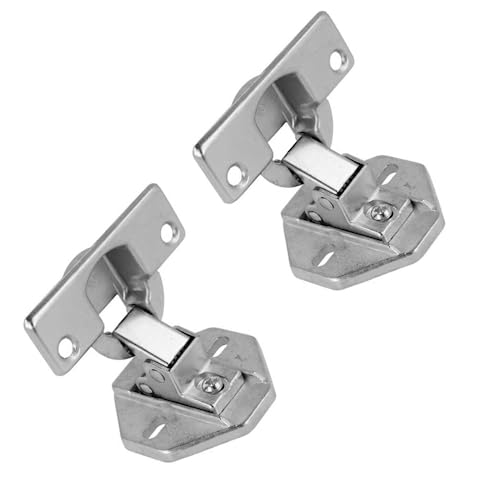 2 bisagras integradas para puerta de armario de lavadora compatibles con Beko 2827210100 WDIX8543100 (paquete de 2)