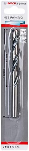 Bosch Professional 2-piece PointTeQ HSS Twist Drill Bit (for metal, 2 x 24 x 49 mm, accessories for drill driver)