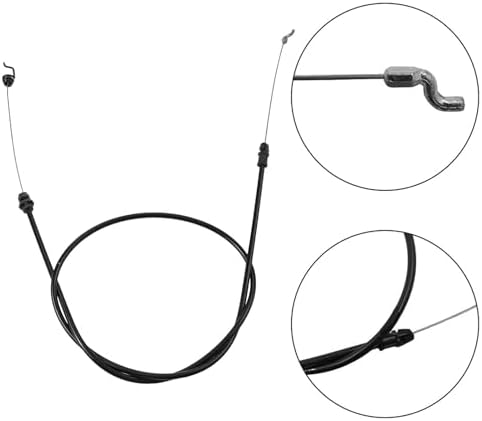 Poulan Çim Biçme Makinesi İçin Motor Kontrol Kablosu, 532183281 183281 198463 532198463 Değiştirir, Bahçe Yard Ekipmanları Onarımı İçin Metal Fren Durdurma Tahrik Tel Montajı - Görsel 7