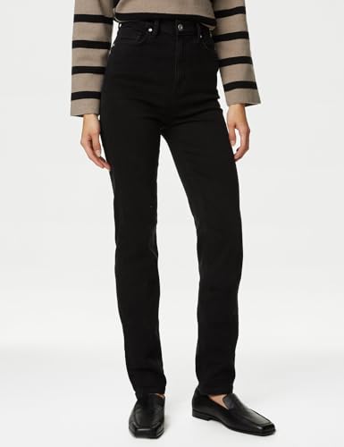 Image of Marks & Spencer Women's Straight High Rise Jeans