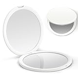 【PERFECT GIFT】——This portable handheld folding mirror is an excellent gift choice. Vous pouvez offrir ce miroir de maquillage de voyage à votre famille, vos amis et vos proches lors des anniversaires, de la fête des mères, de la Saint-Valentin, de Noël, des anniversaires, d'Halloween, de Thanksgiving et d'autres jours spéciaux.