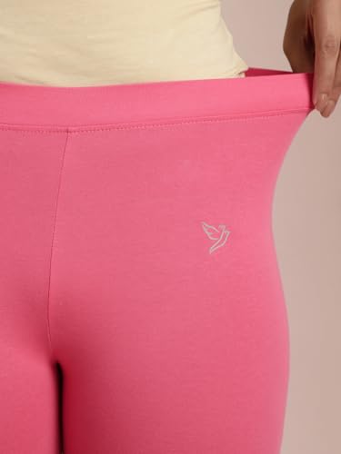 Image of TWIN BIRDS Tailored Cut and Classic Fit Super Stretchable Elastane Fabric Churidar Leggings for Women