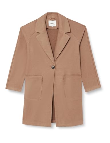 Manteau Femme ONLY Onlnewvictoria Veste Longue d'Hiver Chaude et Chic