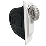 Selve Mini Einlass Gurtwickler 118 mit Mauerkasten weiß – Rollladen Gurtwickler Unterputz mit 5 m Gurt 15 mm | Lochabstand 118 mm | Rolladen Gurtaufwickler inkl. Wandkasten | Einbautiefe 112 mm
