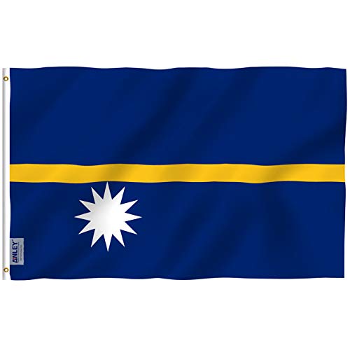 ANLEY Fly Breeze 3x5 pies Bandera de Nauru - Color