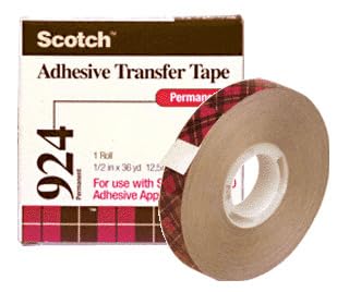 Image of C.R. LAURENCE 92412BX CRL Translucent 3M 1 /2 inch Adhesive Transfer Tape in Individual Boxes