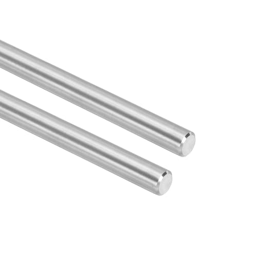Tige de guidage linéaire en acier inox 304 robuste avec diamètre 8 mm et longueur 350 mm