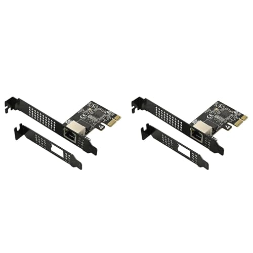 Carte Réseau PCIe 5 Go pour le Télétravail et Transfert de Fichiers PC
