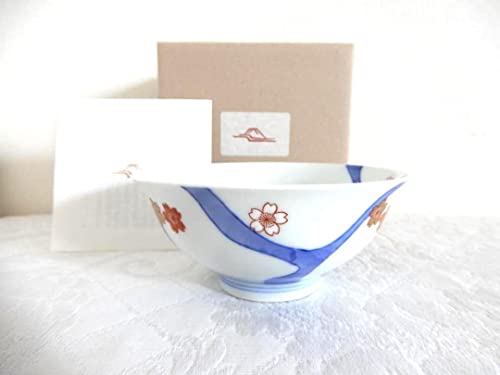 お1人様1点限り】 新品✨ 深川製磁 染錦双葉組飯碗 お茶わん 飯碗 2客