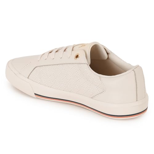 Image of U.S. Polo ASSN. Heidi 2.0 White Sneakers Shoes with Quilting Detail