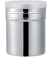 Sluffs Puderzuckerstreuer Mit Deckel, Edelstahl-Kakaopulverstreuer, Schokoladen-Puderzuckerstreue...