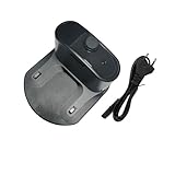 Base de chargement for station de charge, compatible avec Roomba, i1 i3 i4 i6 i7 i8 610 625 630 650 660 760 770 864 871 890 891 960 961 966 970 980(EU Plug)
