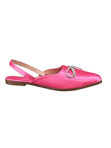 Image of TRYME Trending Stylish Pointed Toe Mules Comfortable Flat Fancy Casual Bellies Mules Sandal for Womens and Girls
