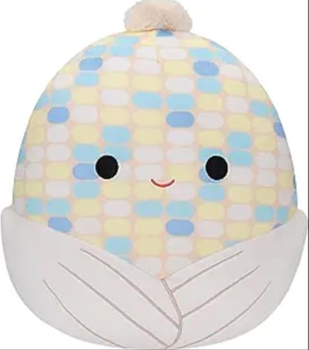 Squishmallows maïs coloré Louise pour moments cocooning au salon