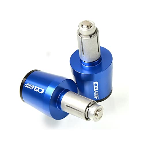 Embouts de guidon moto CNC bleus de haute précision pour Suzuki Gladius SFV 650