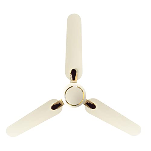 LUMINOUS Dhoom 1200MM Star-rated BEE Certified Energy Efficient 52-Watt High Speed Ceiling Fan (Ivory)