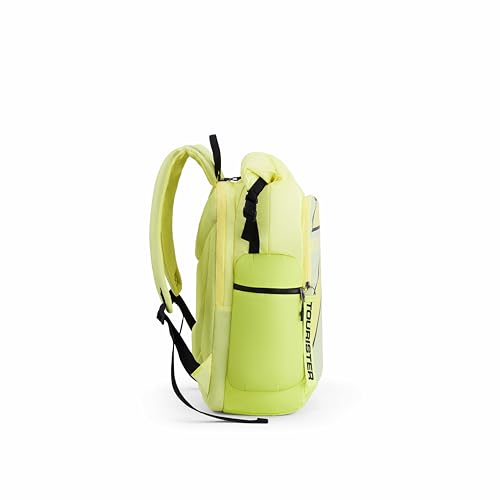 Image of American Tourister Dank | 43.32 Ltrs | 3 Compartments | Bottle Pocket | Ergonomic Padded Back Panel & Shoulder Straps | High School Backpack | 1 Year International Warranty | Lime