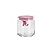 A di Alessi Gianni 3-Cup Glass Jar with Plastic Lid, Pink