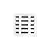 BUILDMART - 10x10 Modern AC Vent Cover - Decorative White Aluminum Air Vent - Standard Linear Slot Diffuser - Heating and Cooling Register Grille for Ceiling, Walls & Floors - Texas Buildmart